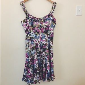 Nine West Floral Print Dress